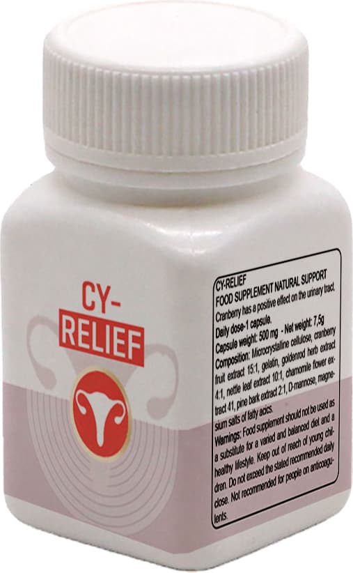 Cy-Relief 1 Kutu Amerikan Kızılcığı Ebegümeci Adaçayı C Vitamini Esktarlarıyla Erkeğe Özel Destekleme