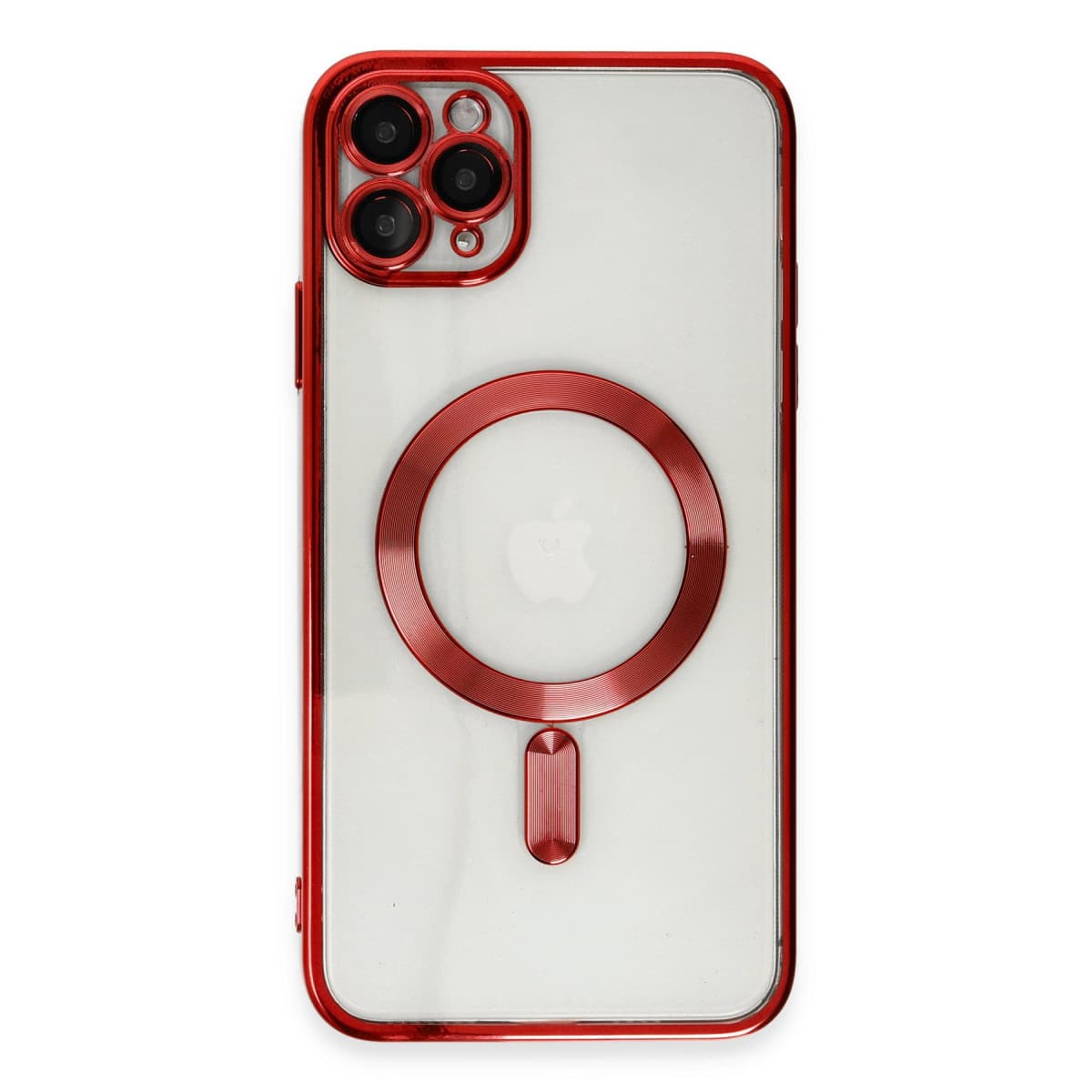 iPhone 11 Pro Max Kılıf Kross Magneticsafe Kapak - Kırmızı