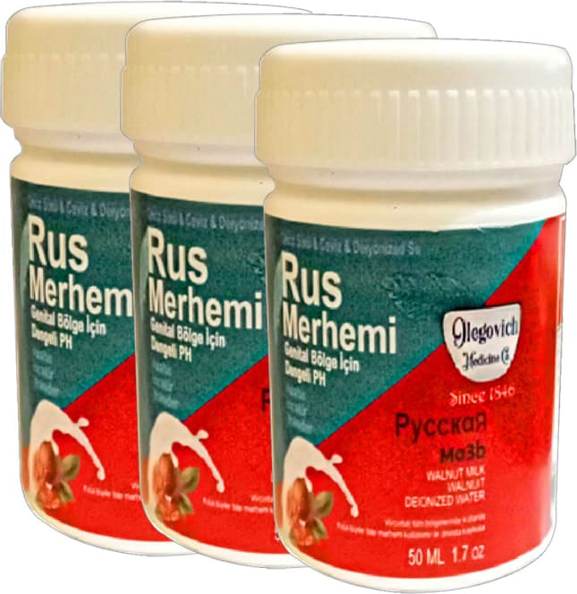 Glegnd Tüylere Krem Valnut Milk & Walnut 3 Adet Russ Merhemi 50 ml Kadın Özel Yerler