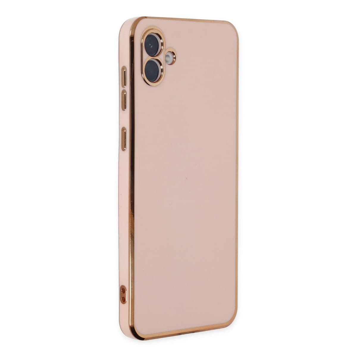 Galaxy A04 Kılıf Volet Silikon - Pembe