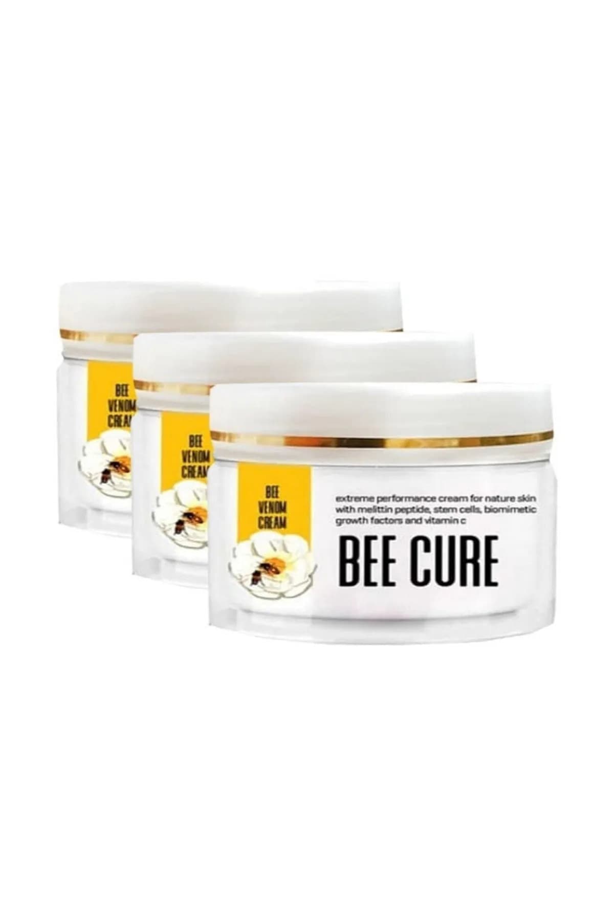 Bee Cure Arı Zehri Mucizesi Etkili Vücut 100 ML - 3 Adet