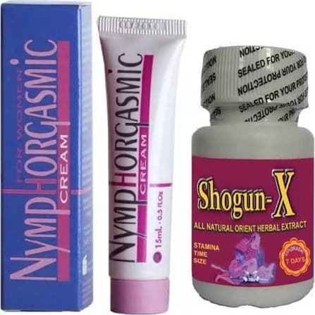 Nymphorgasmic 15 Ml. Cream Kremi + S30 Etkili Erkek 30LUÜL