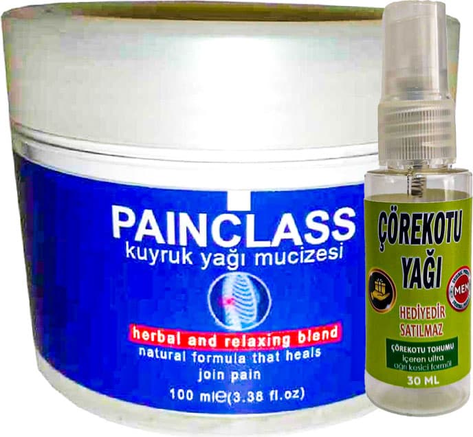 Playboy Painclass 100 ml Kuyruk Yağı Kremi CRK:011 Relax Blend Bakım Kremi + ile Yanında Hediye30 ml Çörek Otu Yağı
