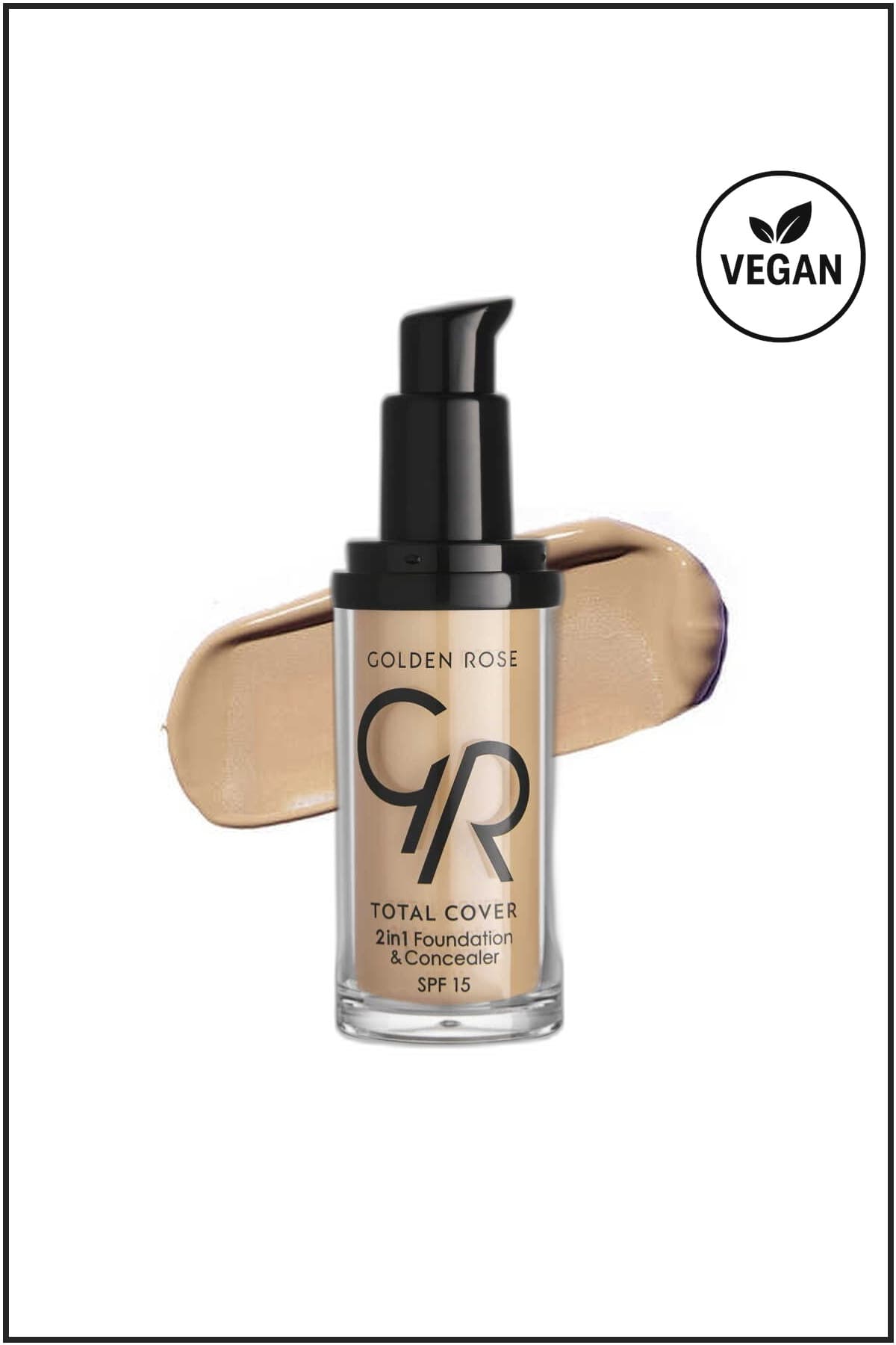 Fondöten & Kapatici Total Cover 2IN1 Foundation & Concealer No: 05