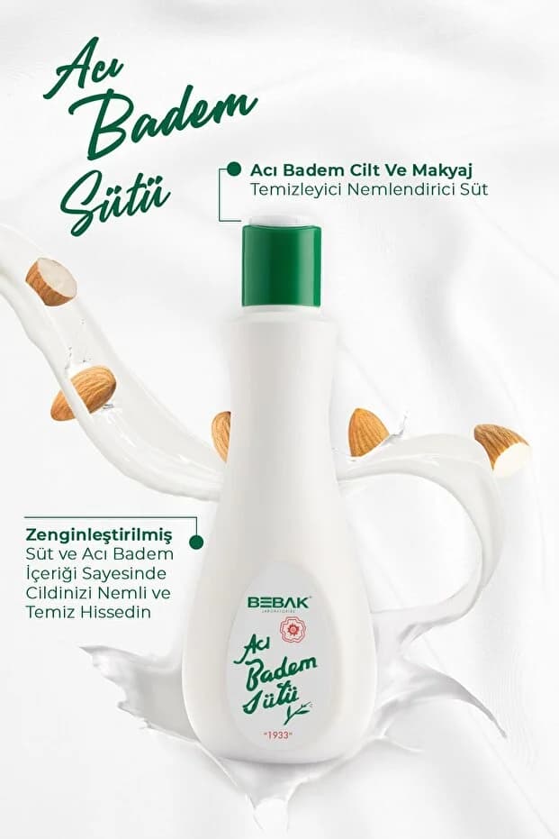 Yüz Temizleme Sütü Aci Badem 215 Ml (Şişe)