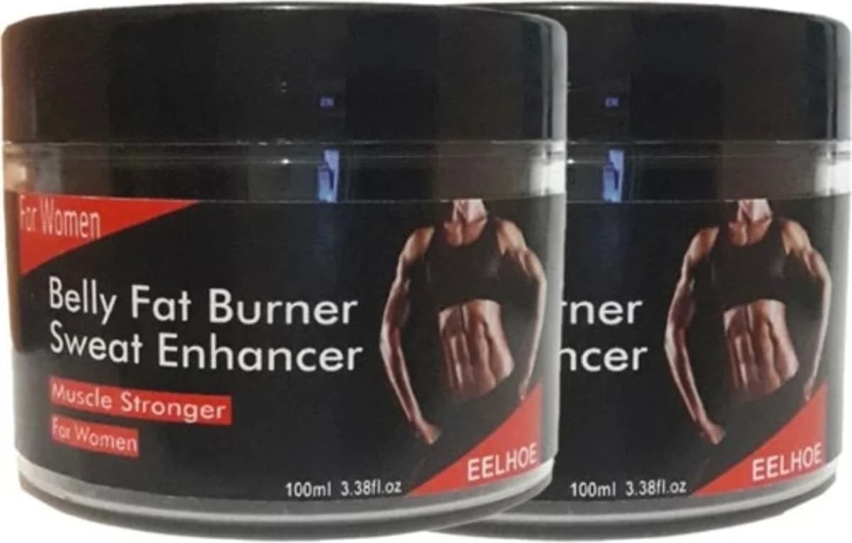 Süper Eelhoe 2li Belly Fatburner Sweat Enhancer Kadınlara Özel Kremi 100 ml