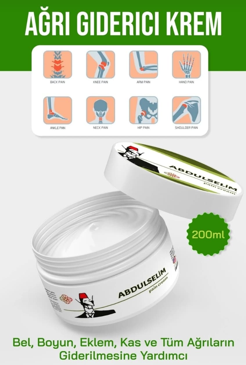 Abdulselim Kremi Ağrılarınız İçin 200 ml