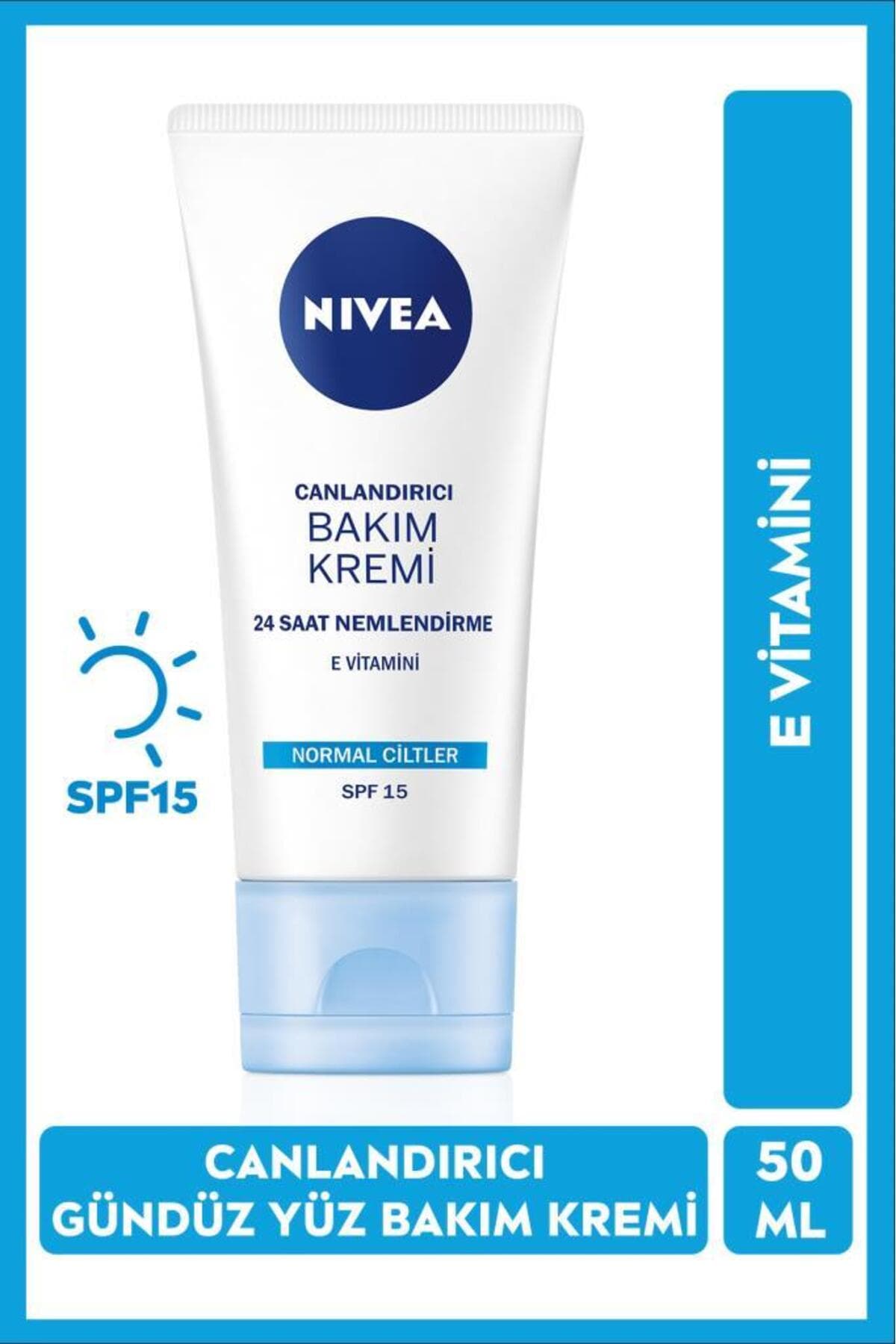 Yüz Bakim Kremi & Günlük Nemlendirici & Normal Ciltler GKF+15 Gündüz Kremi 50ML