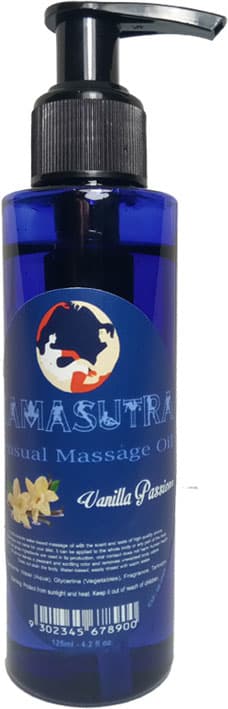 Kamasutra Big Size Vanilla Sensual Pleasure Massage Oil | Aromatik Vanilyalı ER0TIK Masaj Yağı 125 ml