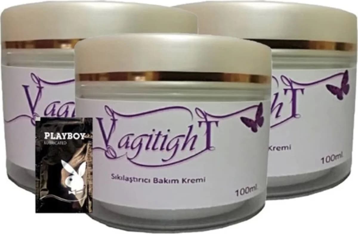 Vagitight 3 Adet Adet Kadınlara Özel Kremi 100 ml + 1 Adet Jel Hediye