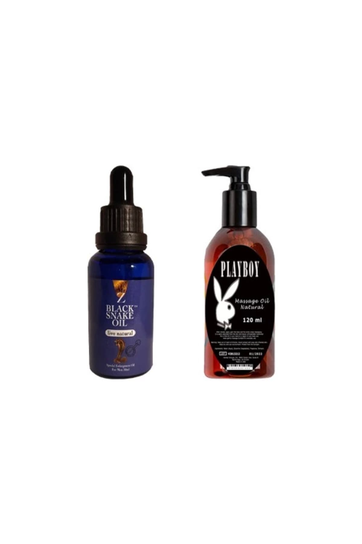 Black Snake Erkekler Için For Men Playboy Masaj Yağı