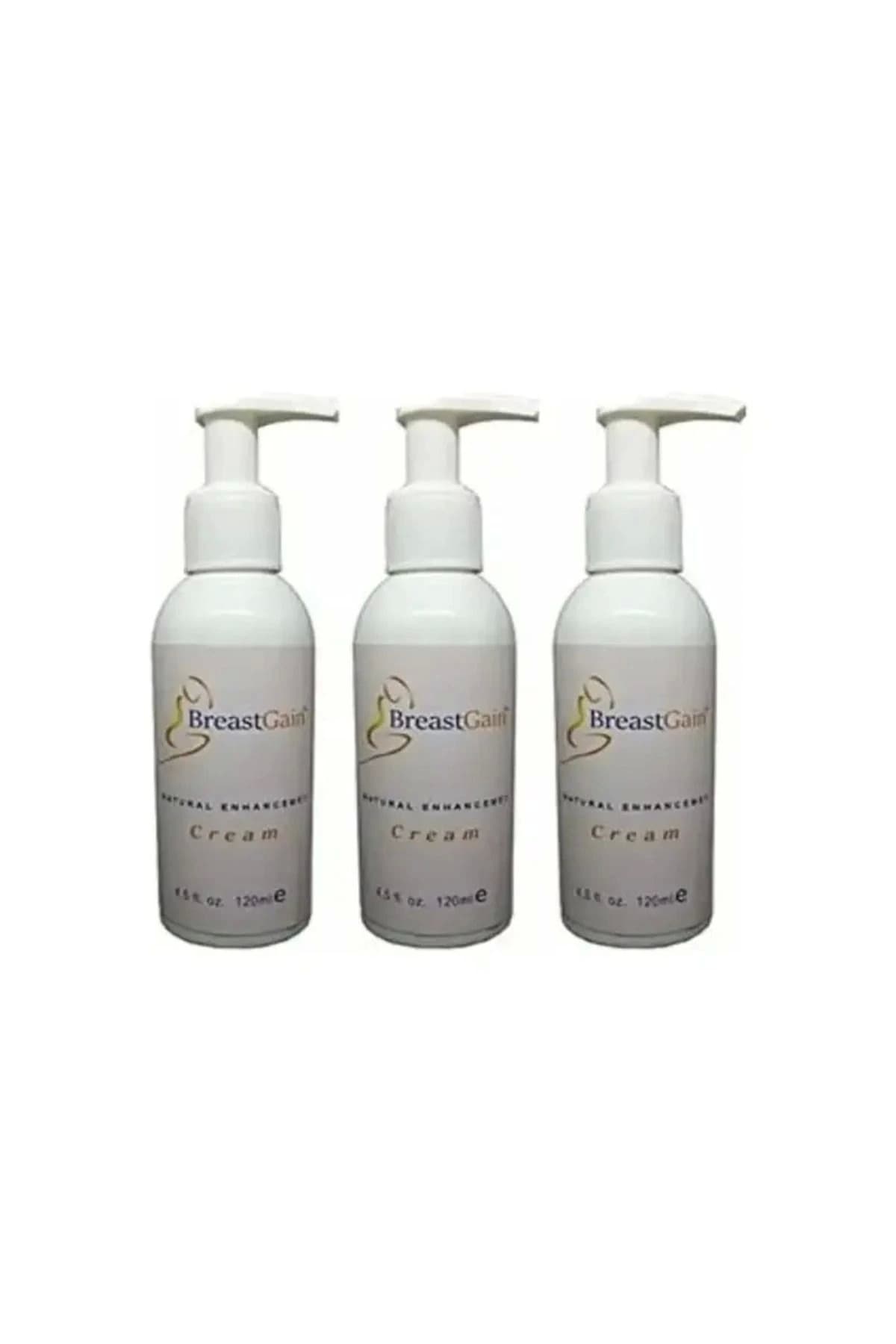 Breast Gain Kadınlara Özel Göğüs Şekillendirici Dolgunlaştırıcı Bakım Kremi 120ml X 3 ADET