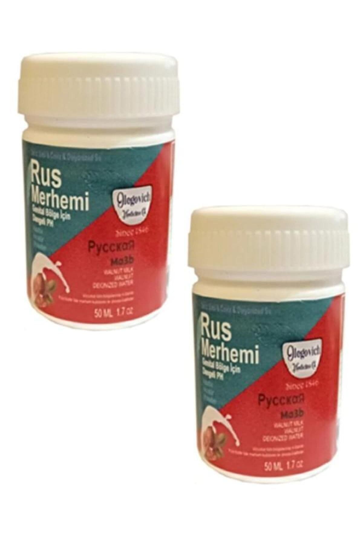 Rus Merhemi Genital Bölge Tüy Dökücü Kremi 50 ml X 2 Adet