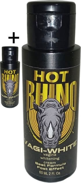 Hat Rhino Vajinawhiteningcream 2 Adet Kadınlar Içìn Vajinabeyazlatıcı Krem 60 ml