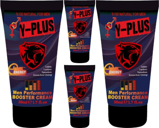 Y-Plus Cream 50ML 4 Adet Erkeklere *katılık* - *hareketlilik* Özel Kremi