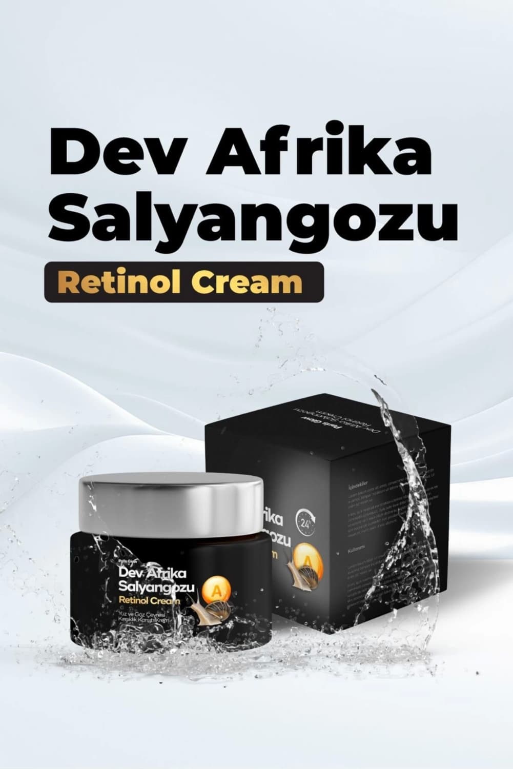 Dev Afrika Salyangozu Retinol Krem