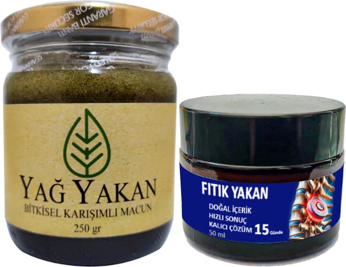 Burneron Yağyakan Macun 250 ml + ile Yanında Fıtıkyakan Krem 50 ml