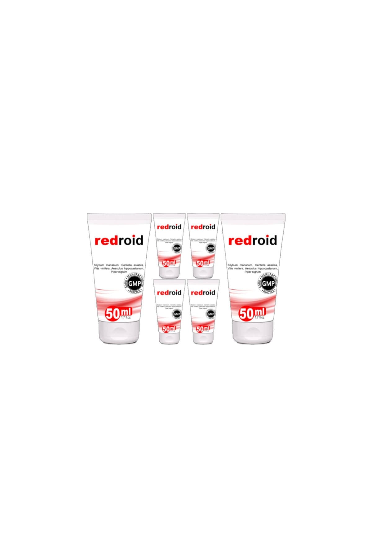 Redroid 6 Adet Rahatlatıcı Masaj Kremi İçin 50 ml Özel Krem