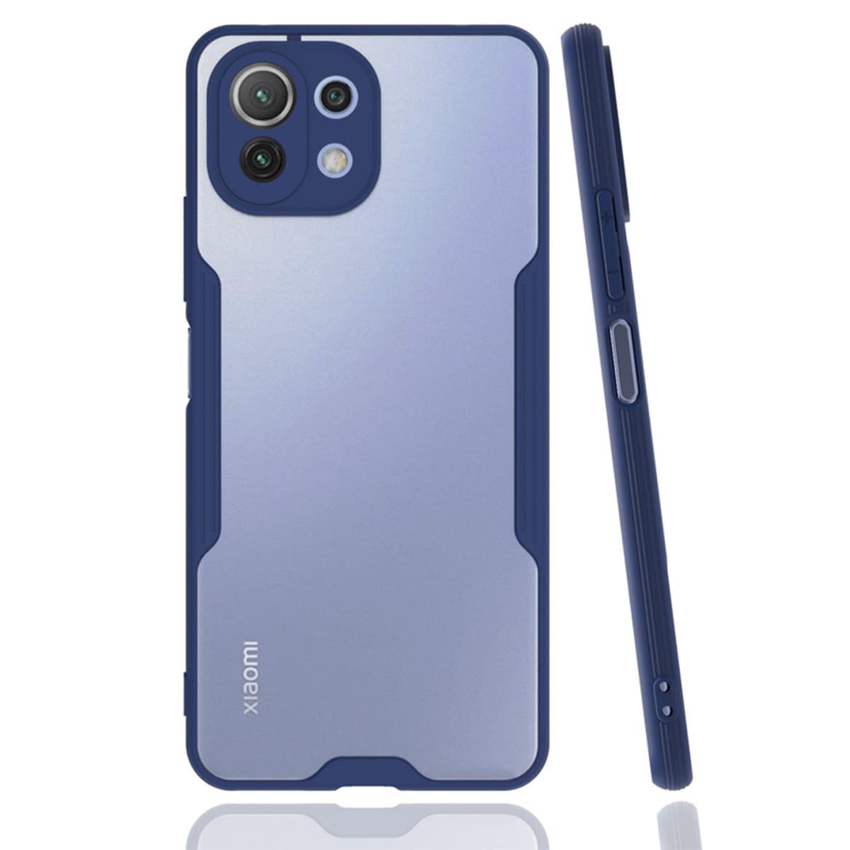 Mİ 11 Lite Kılıf Platin Silikon - Lacivert