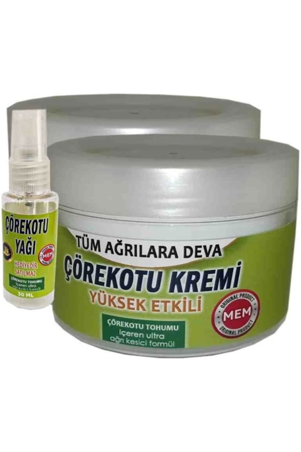 Mem Çörek Otu Kremi 2 Adet - Çörek Otu Yağı Hediye