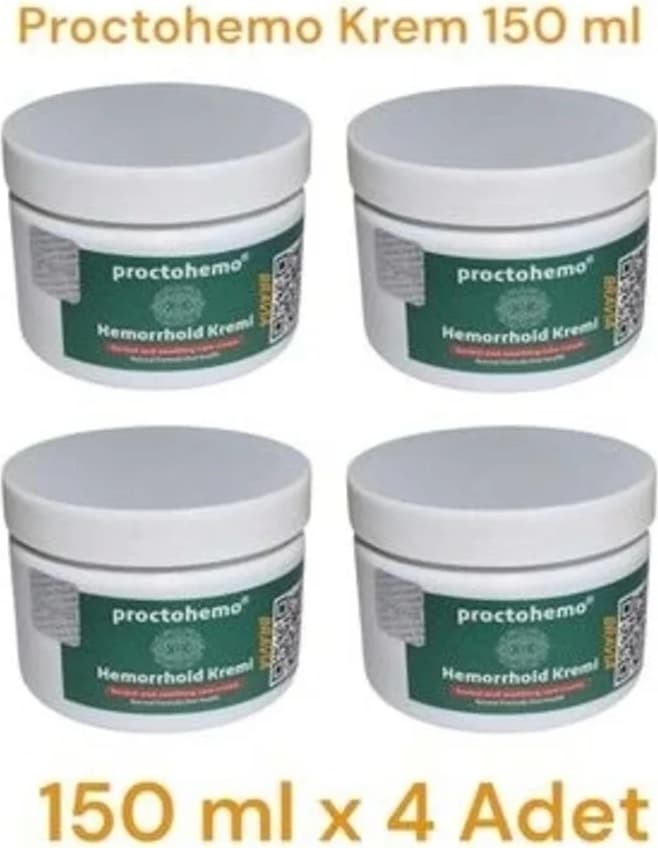 Proctohemo Krem 150 ml x 4 Adet