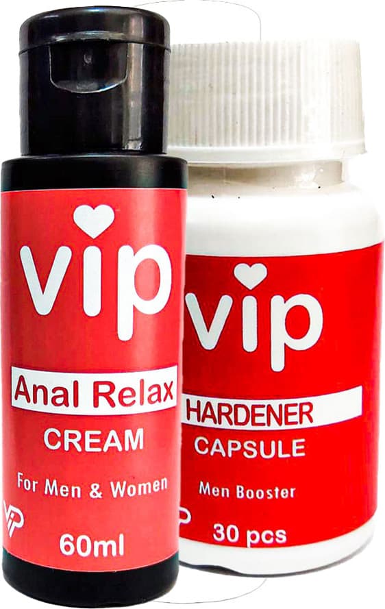 VİP An.al Relax Krem + Erkeklere Özel Kapsül 30lu