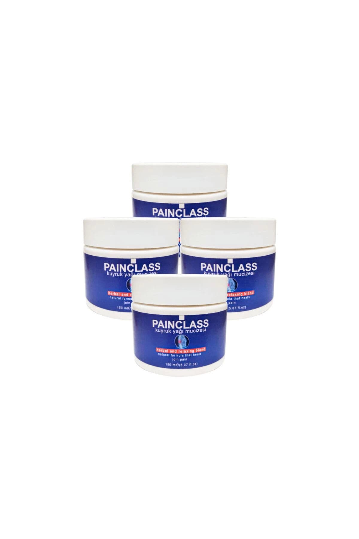 Painclass 4x150 ml Kuyruk Yağı Kremi