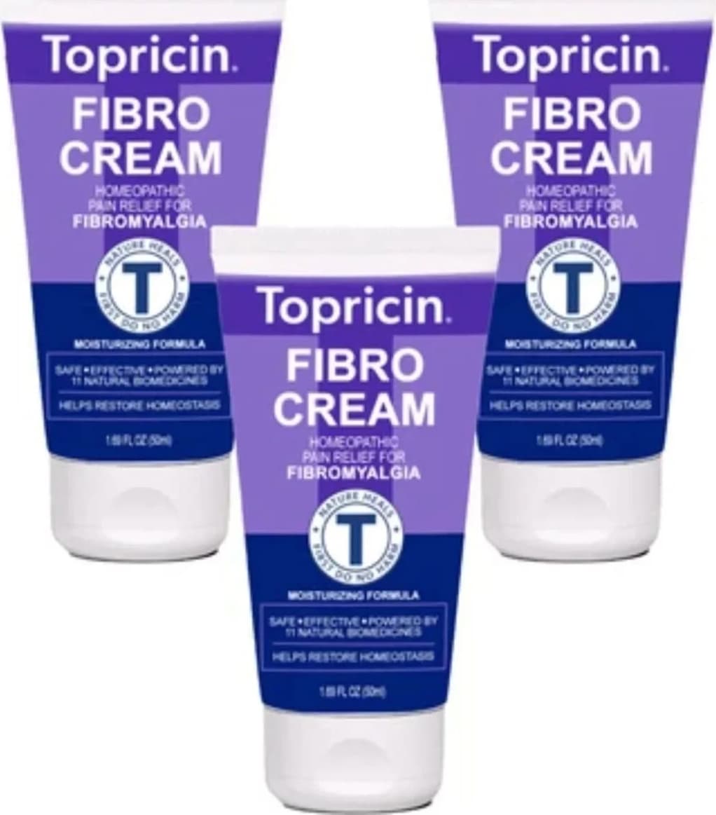 Topricin Fibro Bakım Kremi 50 ml 3 Adet