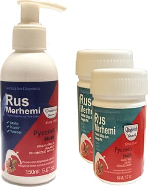 Hintohu Tüy Dökücü Azaltıcı Rus Merhemi 150 ml 1 Adet + Genital Bölge Merhemi 50 ml 2 Adet