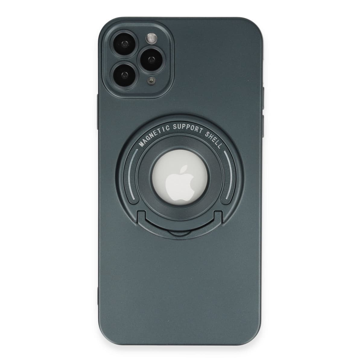 iPhone 12 Pro Kılıf Lukka Magneticsafe Kapak - Koyu Yeşil
