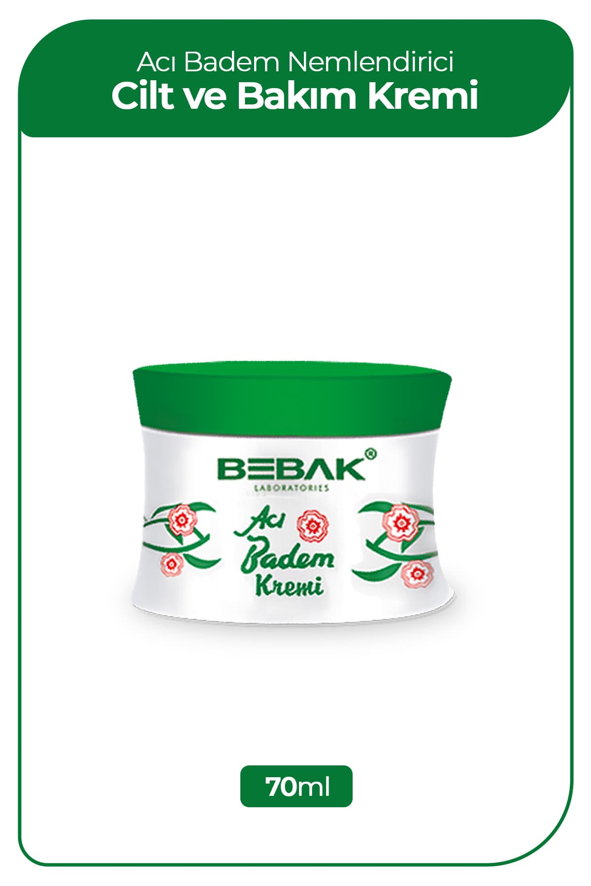 Krem Aci Badem 70 Ml (Kavanoz)