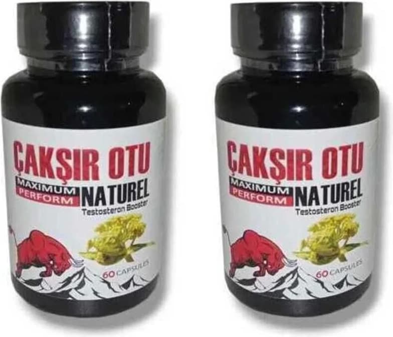 Çakşır Otu Natural Booster Erkeklere Özel Ürün 60lı x 2 Adet