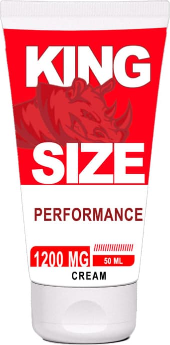 Kingsize King Size Erkeklere Özel *king Kong Hissi* 1200MG Krem 50 ml