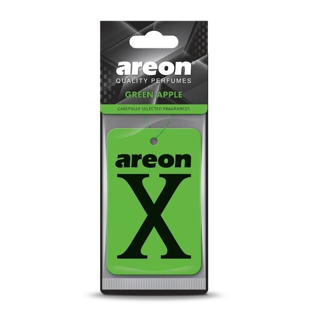 Areon X Green Apple Oto Araç Kokusu Yeşil