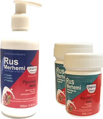 Hintohu Tüy Dökücü Azaltıcı Rus Merhemi 250 ml 1 Adet + Genital Bölge Merhemi 50 ml 2 Adet