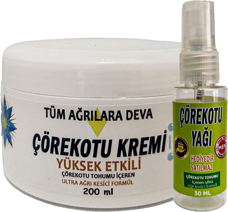 Playboy Çörek Otu Tohumu Kremi CRK:004 200 ml White Relax Box Büyük Boy Alana Yanında 30 ml Çörek Otu Yağı