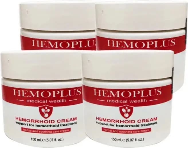 Süper Hemoplus Büyük Boy Bakım Kremi 4 Adet 150 ml