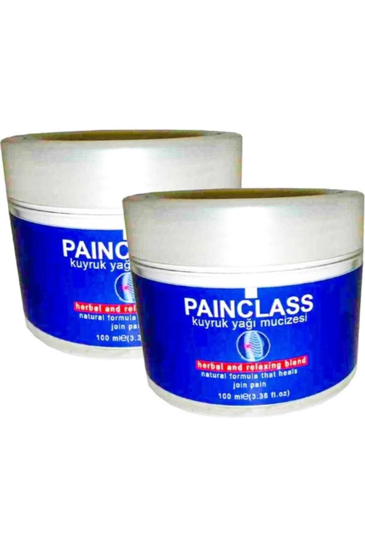 PAIN CLASS Kuyruk Yağı Kremi 150 ml x 2 adet
