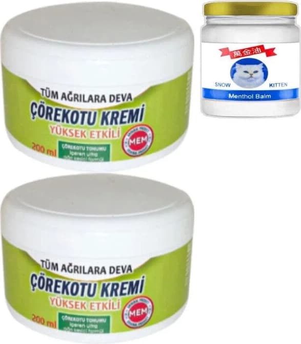 Çörek Otu Xl Boy Krem 2X200 Ml+50 ml Snow Kitten Krem