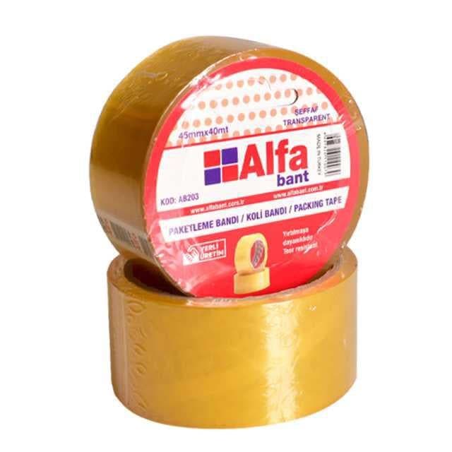 40 Mt. Şeffaf Koli Bandı