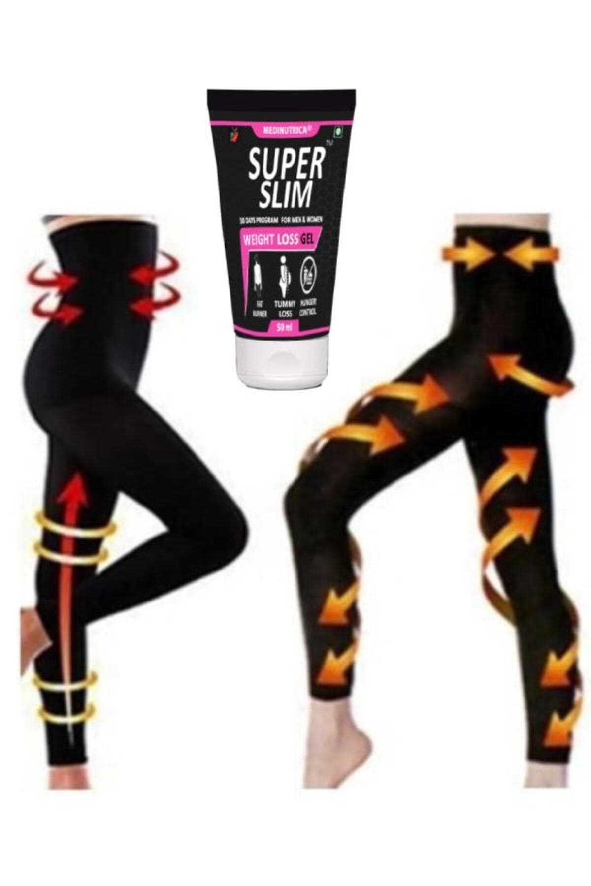 Süper Slim Destekleyici Bakım Kremi-Akıllı Mikro Tayt (L/XL)