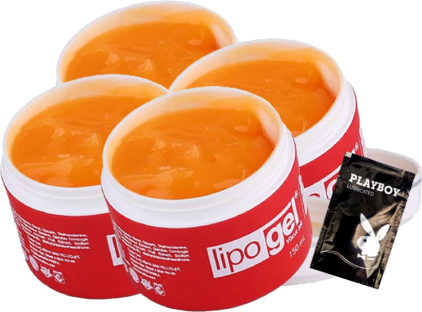 Lipogel Bölgesel Krem 150 ml x 4 adet + Jel