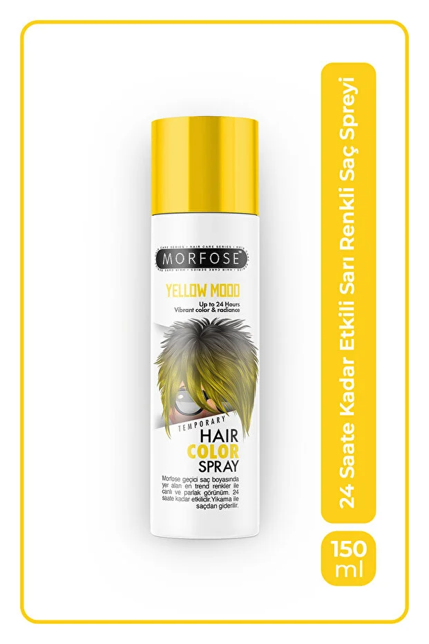 Saç Spreyi Hair Color Sprey Yellow 150ml