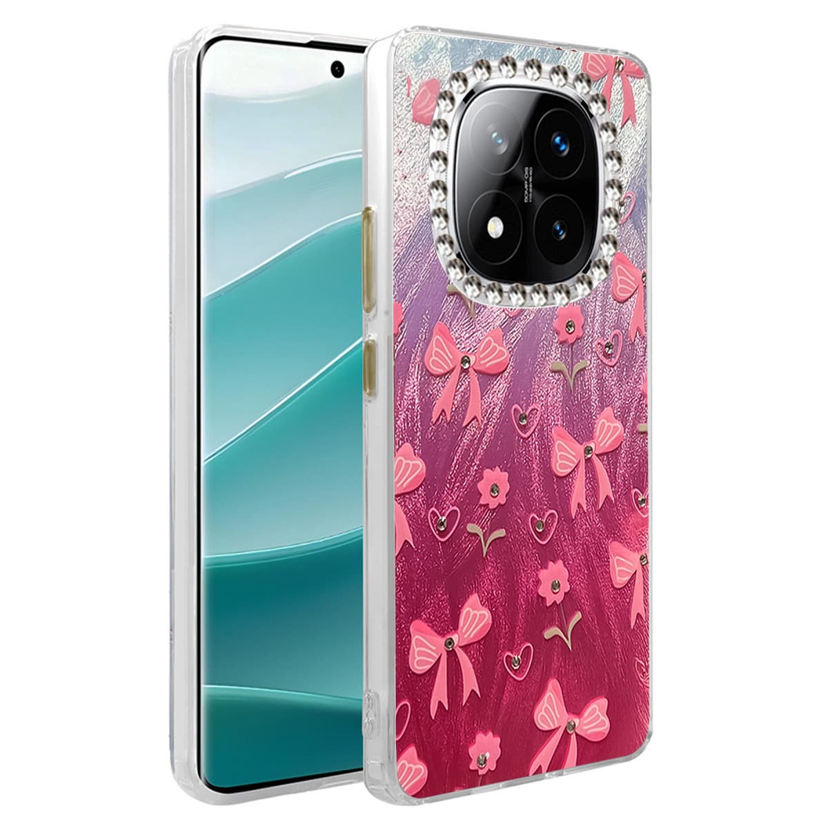 Note 14 Pro 4G Kılıf Blade Aynalı Desenli Kapak - Desen 3