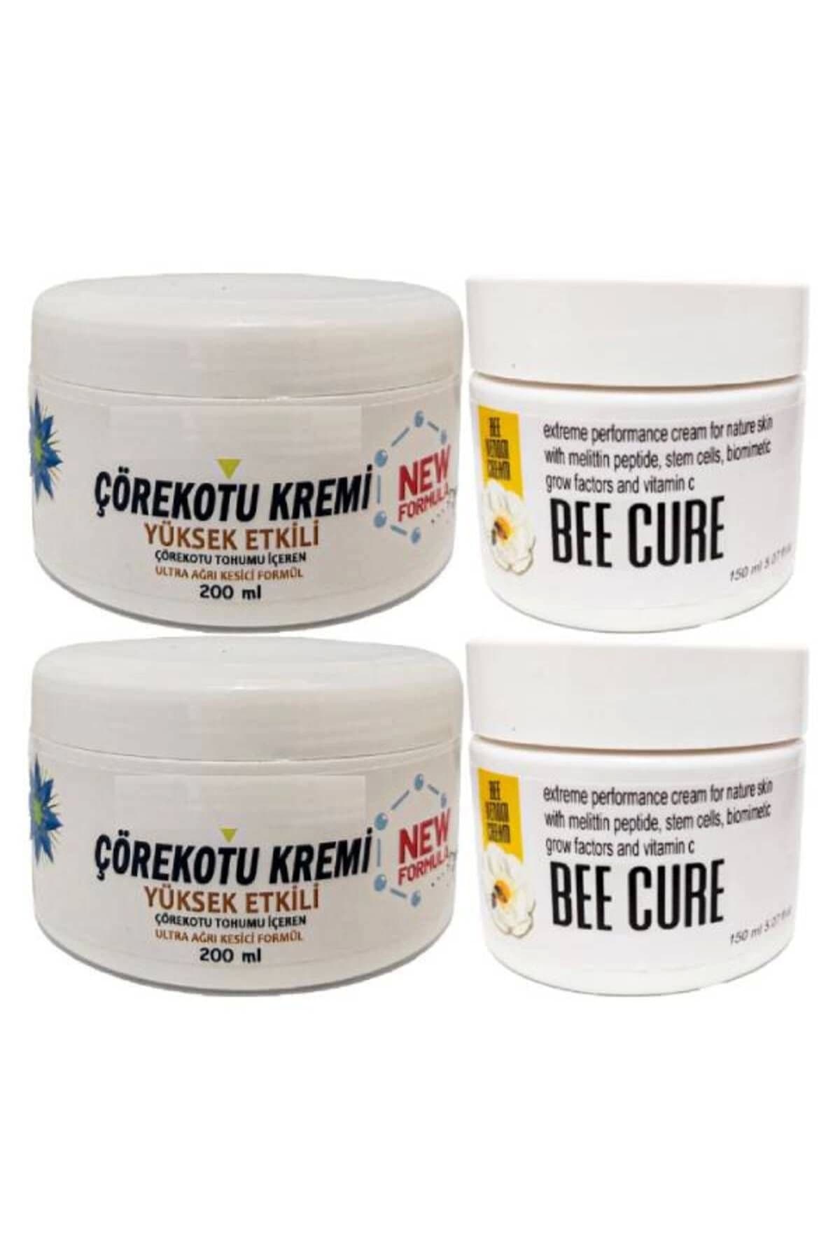 Çörek Otu Kremi XL Boy Rahatlatıcı Krem 2x200 ml+Bee Cure Krem 2x150 ml