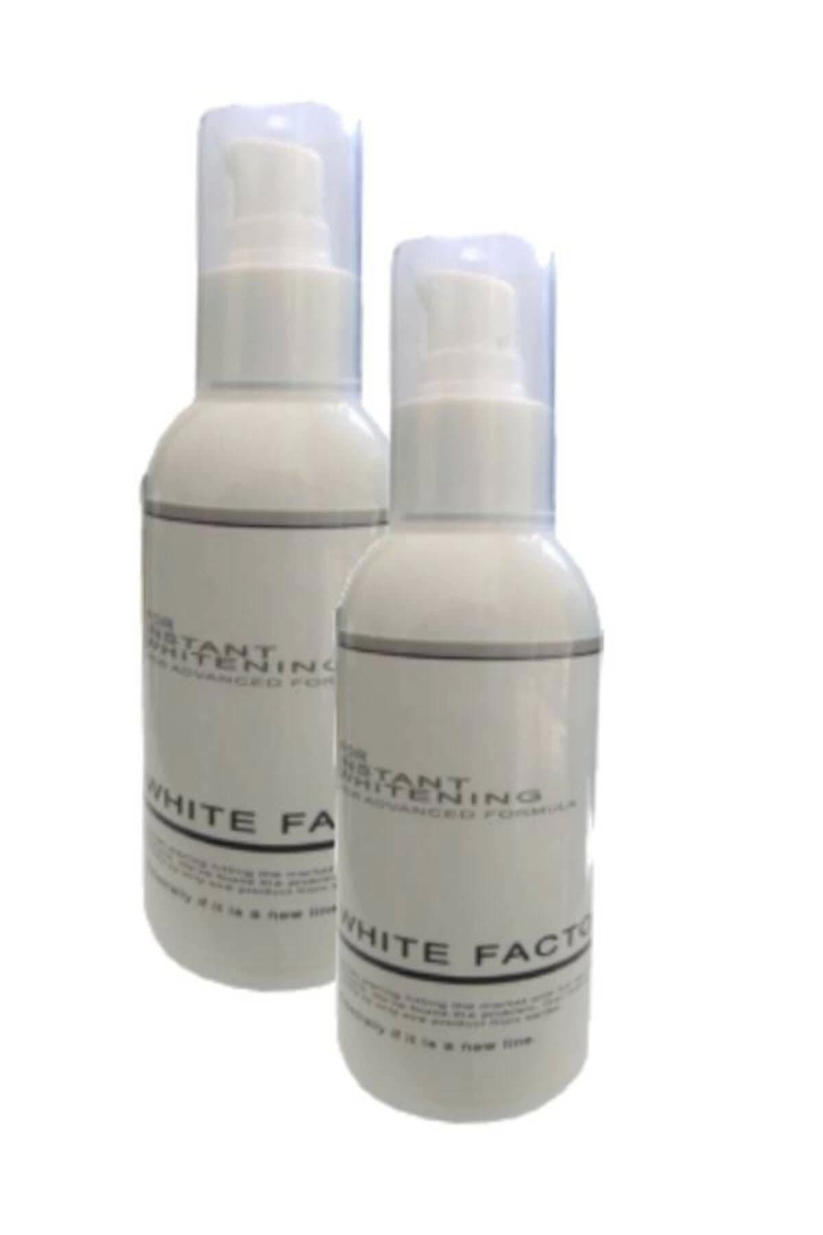 White Factor For Instant Whitening Cilt Beyazlatıcı Renk Açıcı Bakım Kremi 120 ml Krem X 2 ad