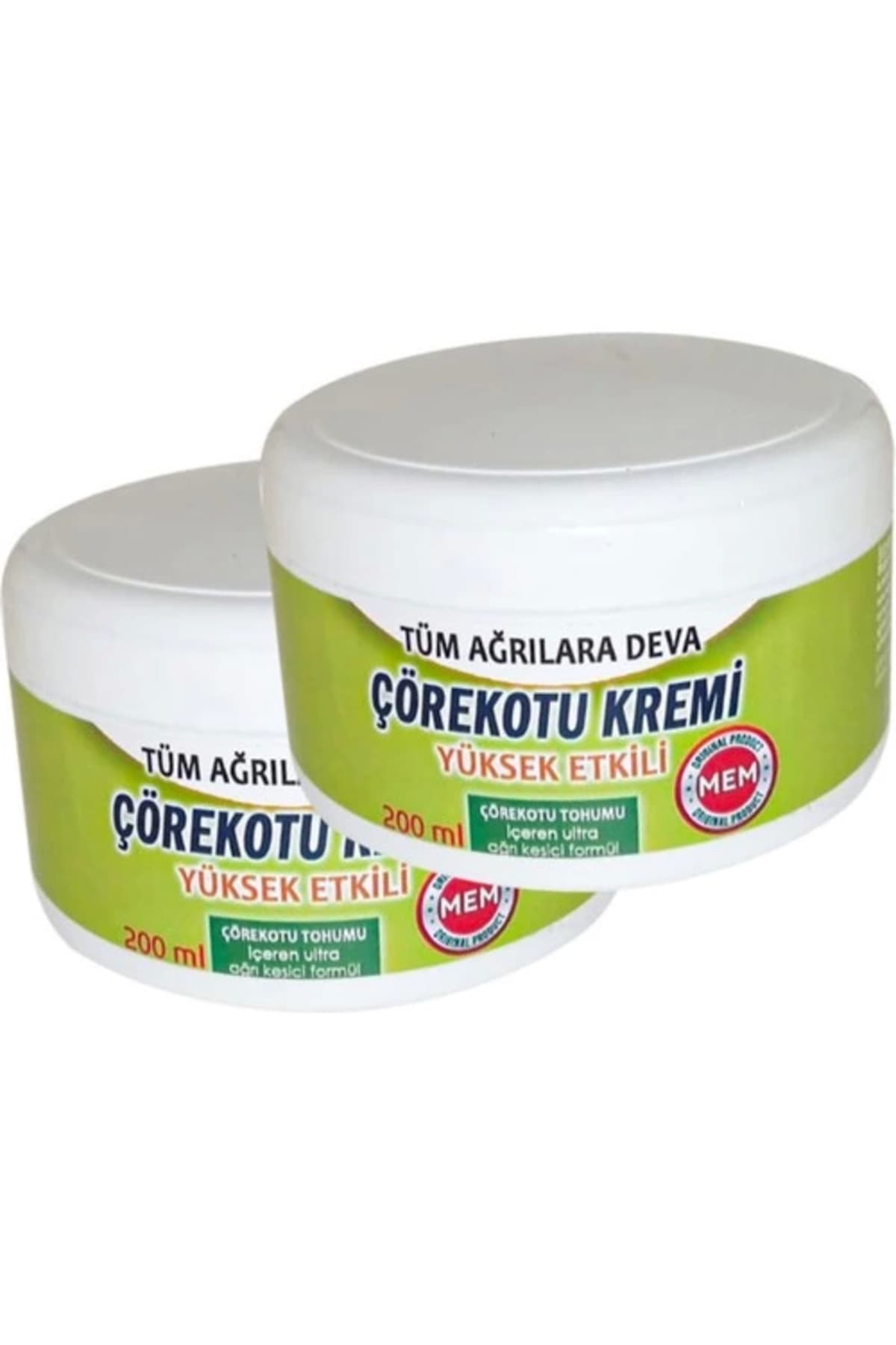 Mem Çörek Otu Kremi Green Box 200 ml Ölçeğinde x 2 Adet
