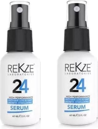 Rekze 24 Saç Kalınlaştırmaya,uzamaya,beslemeye,dökülmeye,kalıp Kellik/alopesi Engel Serum 60 Ml*2 Li