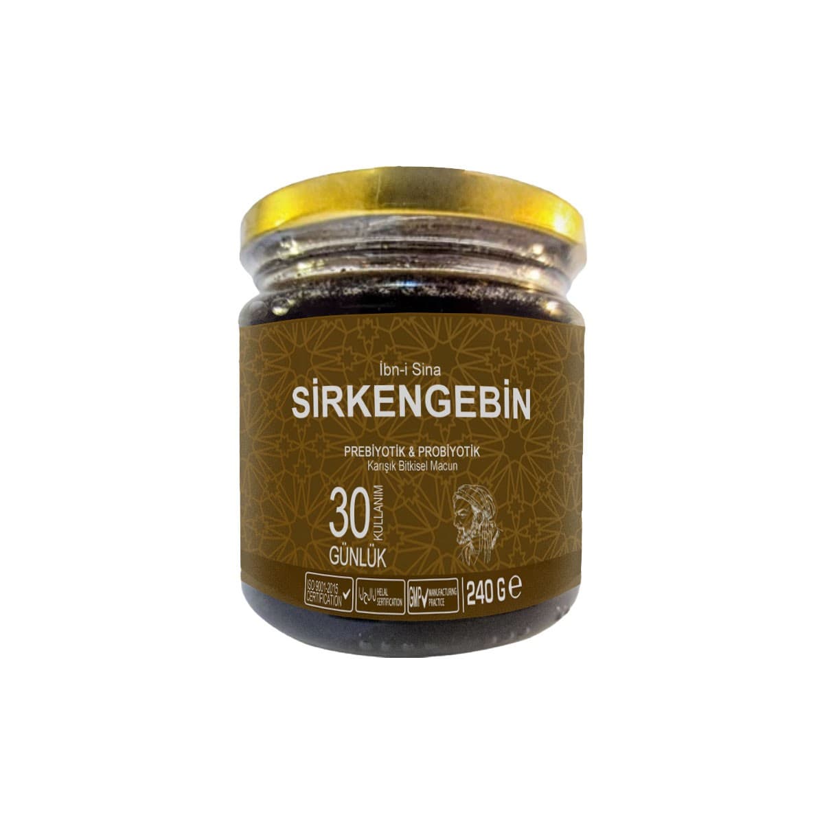 Ibn-i Sina Sirkengebin 1 Kutu Aromatik Prebiyotik Macun