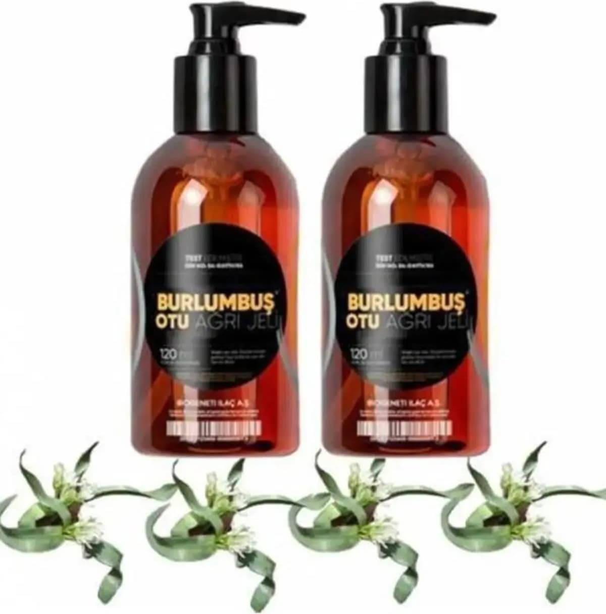 Burlumbuş Otu Vücut Masaj Jeli 120 ml 2 Adet